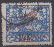 1920 TCECOSLOVAQUIE PA Obl 4 - Poste Aérienne
