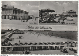 BARLETTA - BARI - SALUTI DA... - SPIAGGIA - VEDUTINE -45269- - Barletta