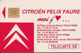 F169  08/1991 CITOËN PARIS 50 SO2 - 1991