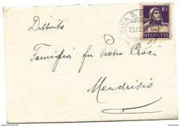 1 - 19 - Petite Enveloppe Envoyée De Riva S. Vitale 1931 - Otros & Sin Clasificación