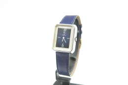 Watches : RICHELIEU BLUE DIAL HAND WIND LADIES TANK - Rectangulaire RaRe - Original - Running - Excelent Condition - Relojes Modernos