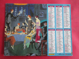 CALENDRIER ALMANACH 1992 LAVIGNE SAINT SYLVESTRE AUX ACACIAS - Groot Formaat: 1991-00