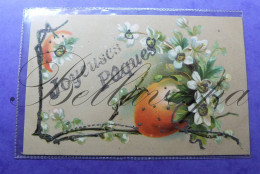 Joyeuses Paques 3 Cartes Postales Handmade Patchwork - Pfadfinder-Bewegung