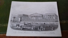 178 / Carte Porcelaine Le Musee Britannique A Londres - Porzellan