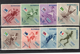 CHCT49 - Olympic Games Melbourne 1956, Sports, 1957, Complete Series, MH, Dominican Republic - Dominicaine (République)