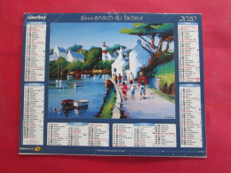 CALENDRIER ALMANACH 2010  OBERTHUR BALADE A DOLEAN LA PLAGE DU PETIT NICE A BRIGNOGAN - Grossformat : 2001-...