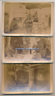 Lot De 3 Photographies Anciennes XIXe DOMREMY Maison De Jeanne D'Arc - Oud (voor 1900)