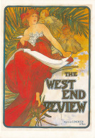AX 251   C P M-  MUCHA -   THE WEST END REVIEW 1898 - Mucha, Alphonse