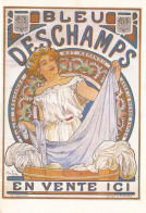 AX 255  C P M-  MUCHA -    BLEU DESCHAMPS 1897 - Mucha, Alphonse