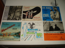 B11 /  Lot 6 X 45 Tours  EP Et SP - Weber - Debussy - Dupleix - Rapetti - Segers - Classica