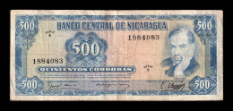 Nicaragua 500 Córdobas 1979 Pick 133 Serie E Bc/Mbc F/Vf - Nicaragua