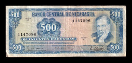 Nicaragua 500 Córdobas 1979 Pick 133 Serie E Bc/Mbc F/Vf - Nicaragua