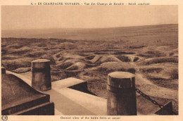 Souain Perthes Lès Hurlus (51) - En Champagne Navarin - Vue Des Champs De Bataille - Soleil Couchant - Souain-Perthes-lès-Hurlus