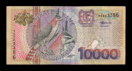 Surinam Suriname 10000 Gulden 2000 Pick 153a Mbc Vf - Suriname
