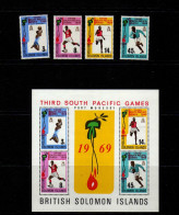 Iles Salomon - 1969 - Jeux Sportifs Du Pacifque - Neufs** - MNH - Iles Salomon (...-1978)