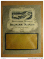 T020 / Enveloppe Ancienne Fromagerie Moderne François Dupont à Le Viviers (Savoie) - Facturen