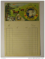 T042 / Facture Crème De Gruyère Graf Ancienne - Invoices