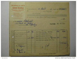 T041 / Facture Bernier-Delapille Beurres En Gros - Forges-les-eaux (Seine-Maritime) - Invoices