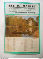 Cal04 - CALENDRIER 1979 - V. MOULET - 18 Boulevard Saint-Dominique AVIGNON - PANNEAUX DE BOIS - Formato Grande : 1971-80