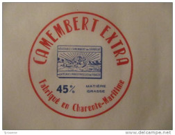 T716 / étiquette D'emballage Camembert De Charente-Maritime - Factures