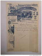 T092 / Facture Fromages Neufchatel Bondon Gournay Fromagerie ISIDORE LEFEBVRE - NESLE-HODENG - Seine-Inférieure 76 - Invoices