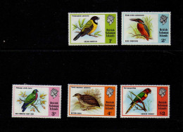 Iles Salomon - 1976 - Oiseaux - Faune - Neufs** - MNH - Islas Salomón (...-1978)