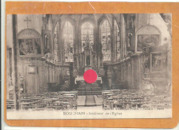 10-2023 - WIS120/4500 - NORD - 59 - BOUCHAIN - Intérieur De L'église - Pli - Bouchain