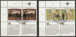 UNO Wien 1990 MiNr.108- 109 Paar O Gestempelt Menschenrechte ( 2751)  Günstige Versandkosten - Used Stamps