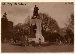 Metz - Photo Ancienne - Place Et Statue Du Poilu - 1931 - Metz