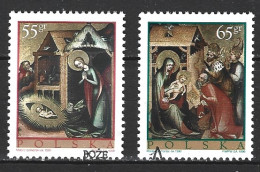 POLOGNE. N°3514-5 Oblitérés De 1998. Vierge. - Madonna