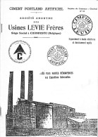 Morlanwelz - Usines Levie Frères - Cronfestu - 1982 - Matériel Et Accessoires