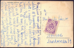 JUGOSLAVIA - PORTO - 4 Din - ROGAŠKA SLATINA To NOVI SAD - 1947 - Timbres-taxe