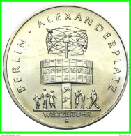 ( GERMANY DDR ) REPUBLICA DEMOCRATICA DE ALEMANIA MONEDA DE 5.00 -DM AÑO 1987 - SIN CIRCULAR (UNIVERSAL CLOCK) - 5 Marchi