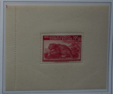 Belgian Congo Belge - 1944  : Bloc 6 **   - Cote: 170,00€     Bloc Message - Blocks & Sheetlets