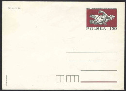 Polonia, Polska, Poland; Eagle Of The Royal Castle, Postal Stationery. - Aigles & Rapaces Diurnes