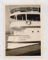 2192 HELGOLAND Seebäderschiff "Bürgermeister Ross", Kleinphoto 7,2 X  10,2 Cm - Helgoland