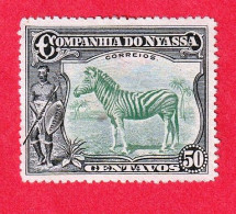 CNY235- NIASSA 1921_ 22 Nº 122- MNG - Nyassa