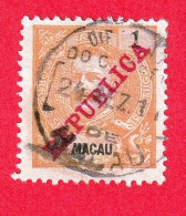 MAC529- MACAU 1911 Nº 150- USD - Used Stamps