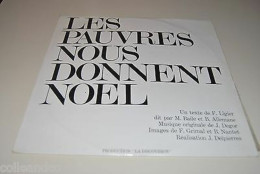 Vinyle 12 30cm LES PAUVRES NOUS DONNENT NOEL Ligier LA DISCOVISION - Unclassified