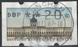Berlin ATM 0,20 DM - Machine Labels [ATM]