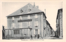 FRANCE - Rieupeyroux - Rue Saint Antoine Et La Poste - Animé - Carte Postale Ancienne - Sonstige & Ohne Zuordnung