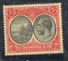 DOMINICA 1923 1933 SEAL OF COLONY 1 1/2p MNH - Dominica (...-1978)