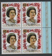 Aitutaki Y/T  56 ** MNH In Blok Van 4. - Used Stamps