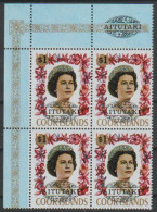 Aitutaki Y/T  56 ** MNH In Blok Van 4. - Oblitérés