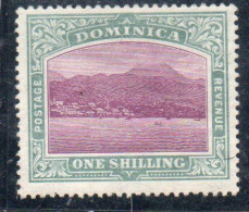 DOMINICA 1903 ROSEAU CAPITAL  1sh MLH - Dominica (...-1978)