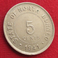 British North Borneo 5 Cents 1941 #2 - Other - Asia