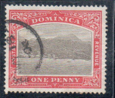DOMINICA 1903 ROSEAU CAPITAL 1p USADO USED USATO OBLITERE' - Dominica (...-1978)