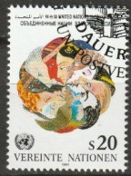 UNO Wien 1991 MiNr.116  O  Gestempelt Gesichter ( 2748 ) - Usados