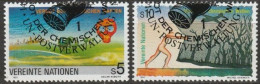 UNO Wien 1991 MiNr.119-120 O Gestempelt Verbot Von Chemischen Waffen ( 1670) - Used Stamps