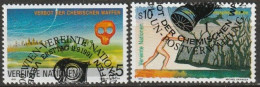 UNO Wien 1991 MiNr.119-120 O Gestempelt Verbot Von Chemischen Waffen ( 1604) - Used Stamps